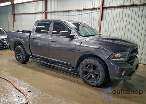 2018 Ram 1500 Sport from USA, damaged, VIN 1C6RR7MT7JS267420